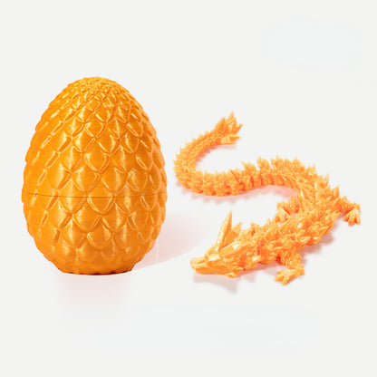 Dragon Egg 3D Printed Fidget Toy Articulated Flexible 11