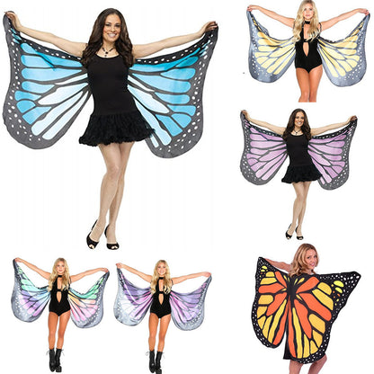 Butterfly Wings Costume Polyester 150cm 2pcs for Adults