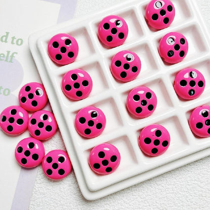 10pcs 16mm Palette Flat Acrylic Beads DIY Craft Jewelry Making 11