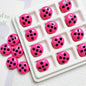 10pcs 16mm Palette Flat Acrylic Beads DIY Craft Jewelry Making 11