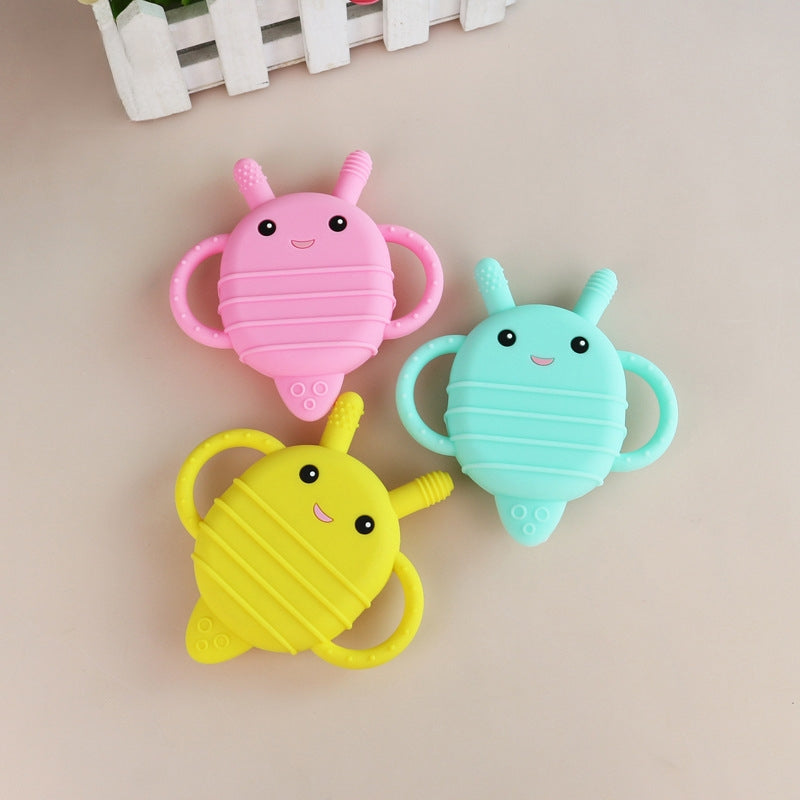 Silicone Baby Bee Teething Toy for Infant Soothing Comfort 2
