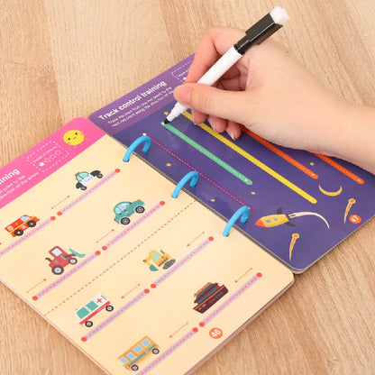 Educational Pen Control Training Book Paper Learning Toy for Kids 5