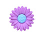 50pcs Silicone Focal Beads Daisy Flower Variety of Colors Design 12