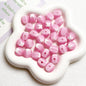 10pcs 16mm Bicolor Round Acrylic Beads DIY Bracelet Making 5