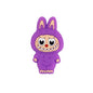 20Pcs Silicone Focal Beads Funny Character Bunny Suit Design 6