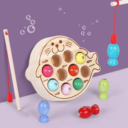 Wooden Pulling Radishes Montessori Toys Educational for Toddlers 6
