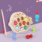 Wooden Pulling Radishes Montessori Toys Educational for Toddlers 6