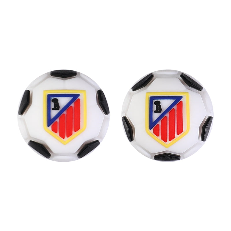 20pcs Silicone 3D Focal Beads World Cup Football Trophy and Soccer Ball Design 16