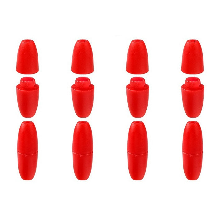 100pcs Food Grade PP Breakaway Safety Clasps Bead Barrel Connectors 17