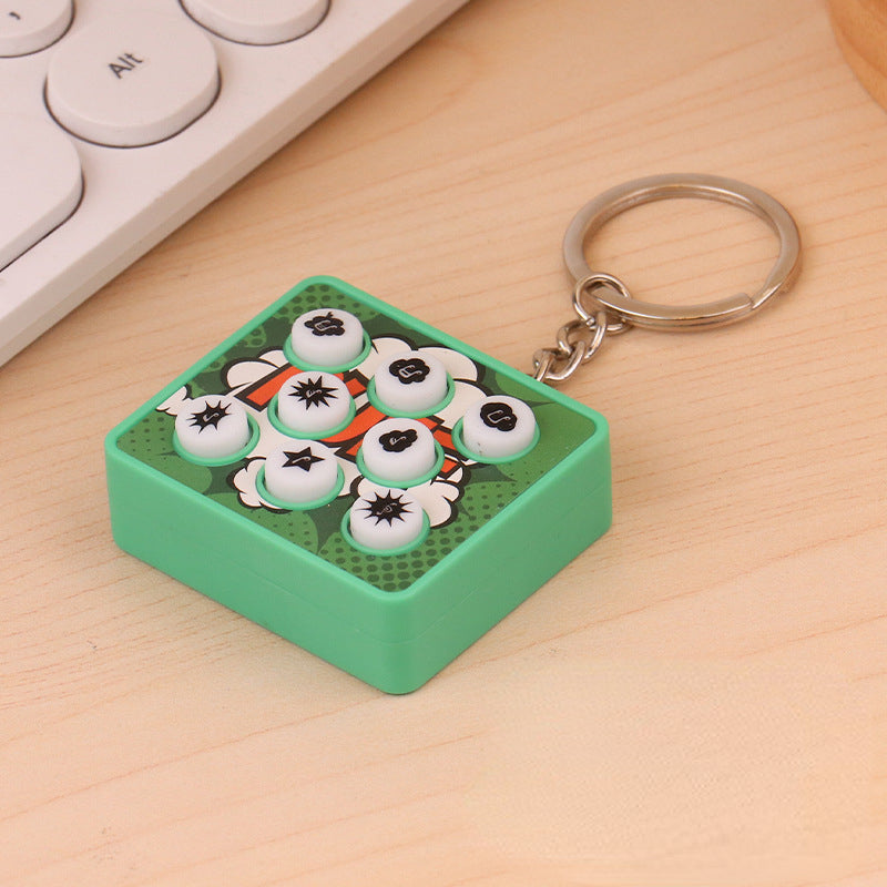 Fart Machine Novelty Keychain Decompression Toy Small Pendant 6