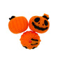 Silicone 3D Focal Beads Halloween Pumpkin Jack O Lantern Face