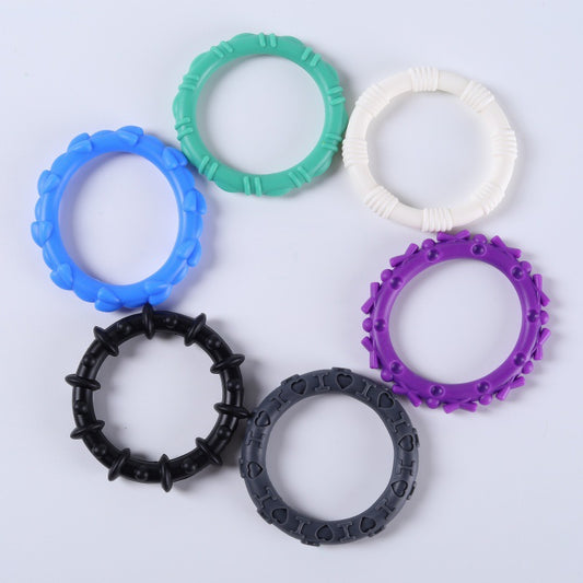 Bracelet Sensory Stone Tactile Silicone Fidget Worry Stone Toy
