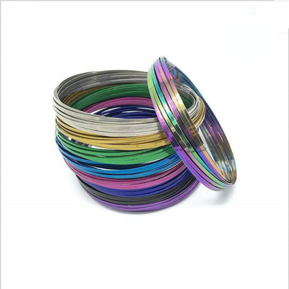 Stainless Steel Magic Bracelet Novelty Toy Diameter 13CM