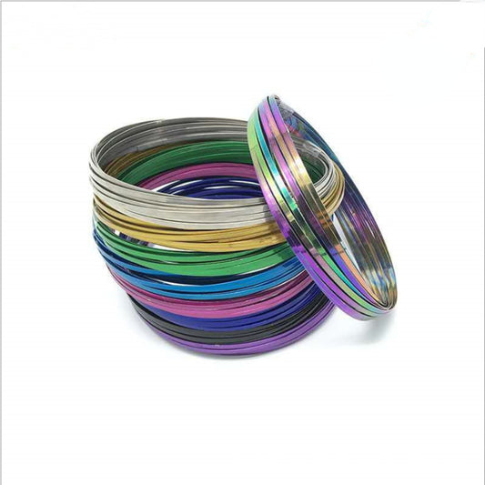Stainless Steel Magic Bracelet Novelty Toy Diameter 13CM