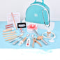 Wooden Medical Bag Montessori Toys Pretend Play for Kids 6