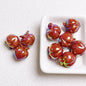 10pcs 16mm Peach Acrylic Beads Jewelry Making Craft Supplies 17