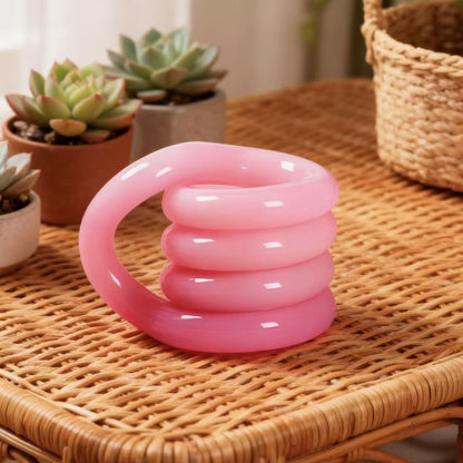 Plastic Twist Sensory Fidget Toy Crystal Series 5