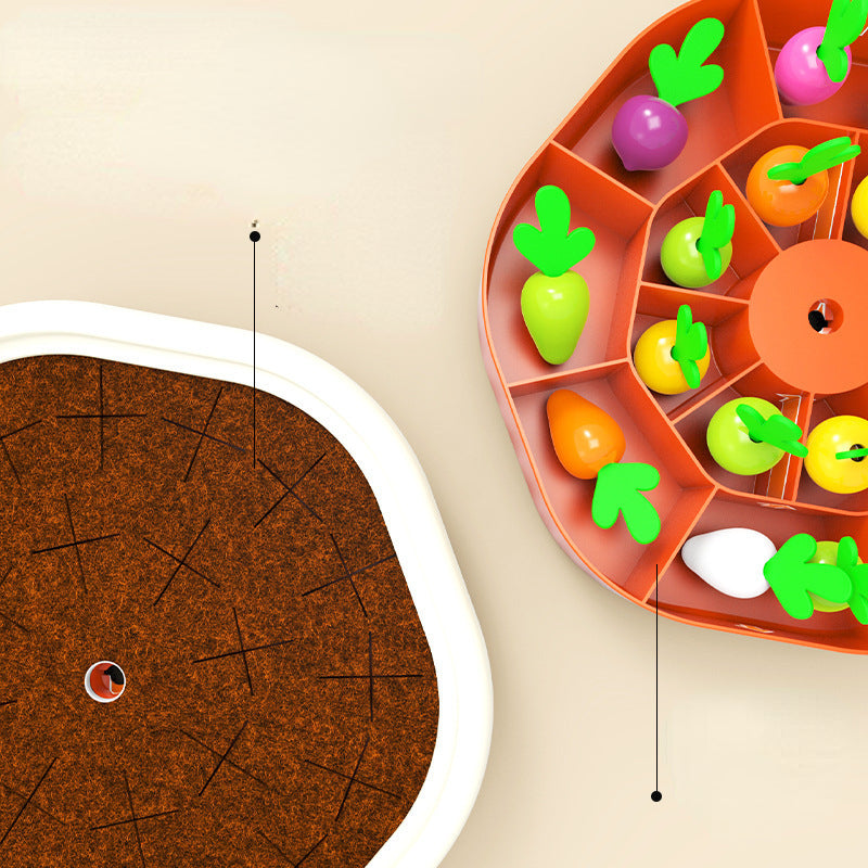 Plastic Montessori Toys Carrot Pulling Memory Training Game 4