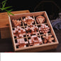 Wooden Luban Lock Puzzle Brain Teaser Educational Toy 6