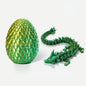 Dragon Egg 3D Printed Fidget Toy Articulated Flexible 7
