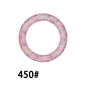 65mm Printed Round Silicone Rings 450