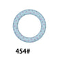 65mm Printed Round Silicone Rings 454