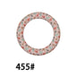65mm Printed Round Silicone Rings 455