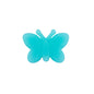 20pcs Silicone Focal Beads Butterfly Side Profile 13