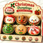 12 Pack TPR Jelly Christmas Squishy Dumpling Sensory Toy 5
