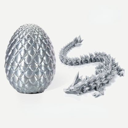 Dragon Egg 3D Printed Fidget Toy Articulated Flexible 8