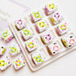 10pcs 16mm Cube Donut Acrylic Beads DIY Bracelet Making 11