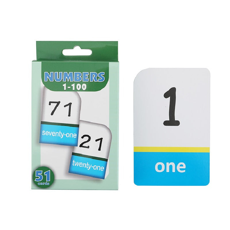 Educational Flash Cards English Alphabet and Numbers for Kids 3