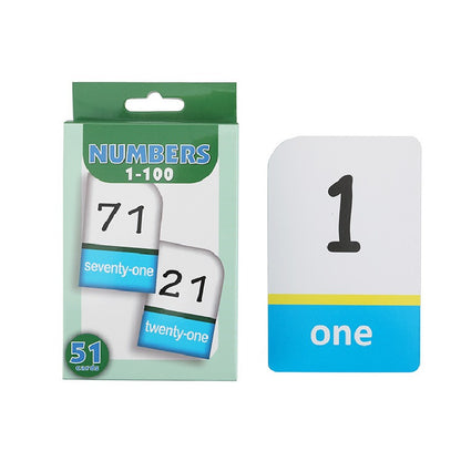 Educational Flash Cards English Alphabet and Numbers for Kids 3