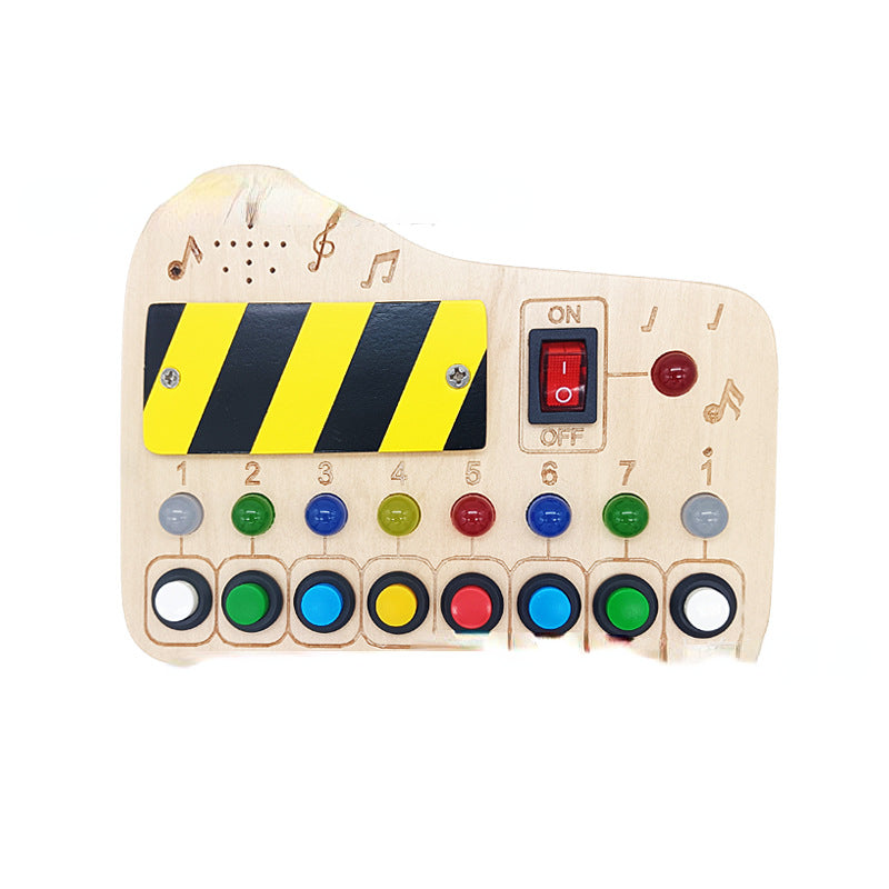 Wooden Music Box Kids Musical Instrument Early Education Toy