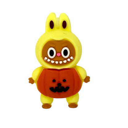 20Pcs Silicone 3D Focal Beads Bunny Costume Figure Holding Hands 7