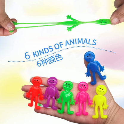 TPR Stretchy Smiley Face Squishy Sensory Toy 2