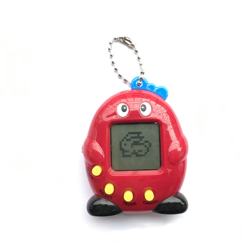 Electronic Pet Game Keychain Plastic Mini Toy Charm 4