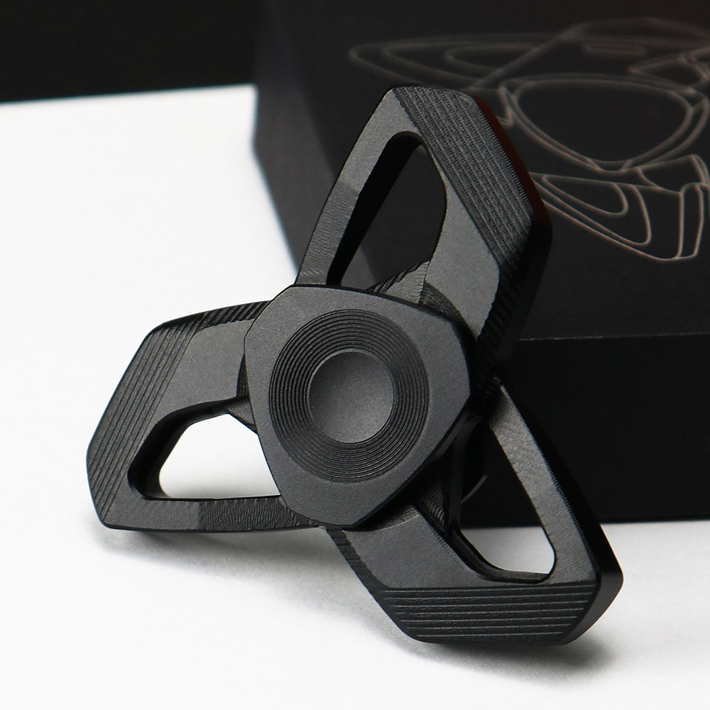 Aluminum Alloy Fidget Spinner with Silent Precision Bearings