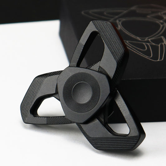 Aluminum Alloy Fidget Spinner with Silent Precision Bearings