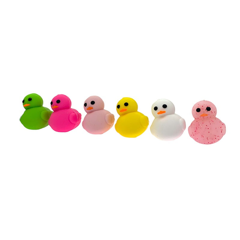 Silicone 3D Focal Beads Little Duck Side Profile 8
