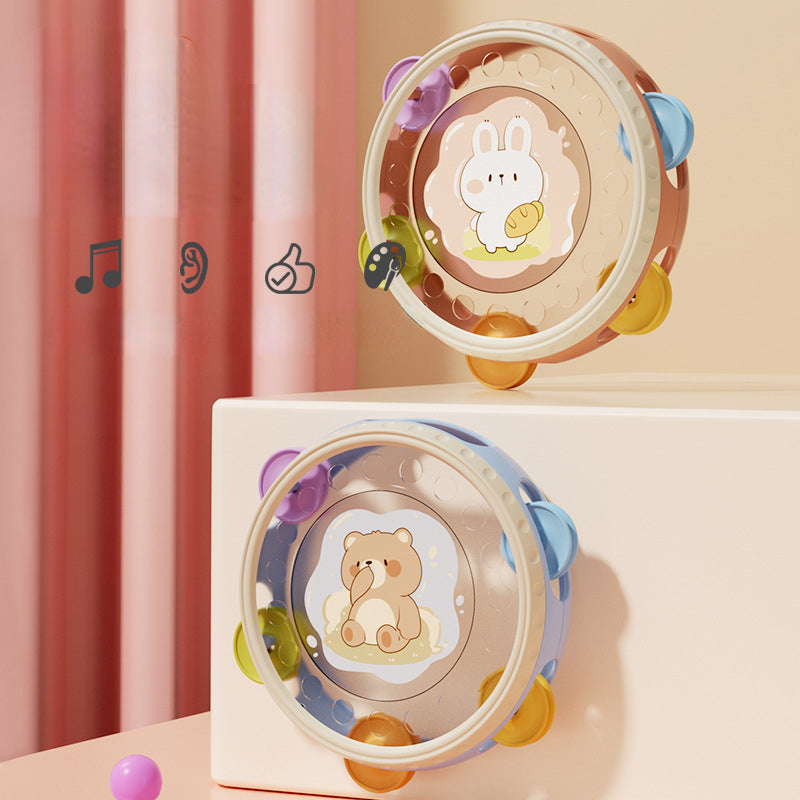 Plastic Toy Drum Musical Instrument for Infants Educational Toy 2