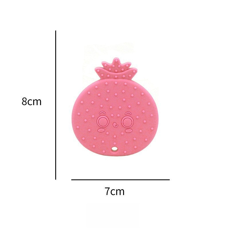 Silicone Fruit Shape Teething Toy Baby Teether for Infants 8