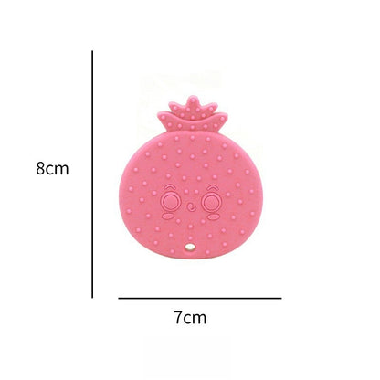 Silicone Fruit Shape Teething Toy Baby Teether for Infants 8