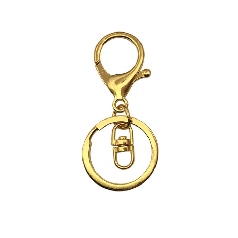 Zinc Alloy Lobster Buckle Keychain Durable Metal Accessory 3