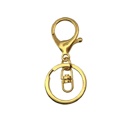 Zinc Alloy Lobster Buckle Keychain Durable Metal Accessory 3