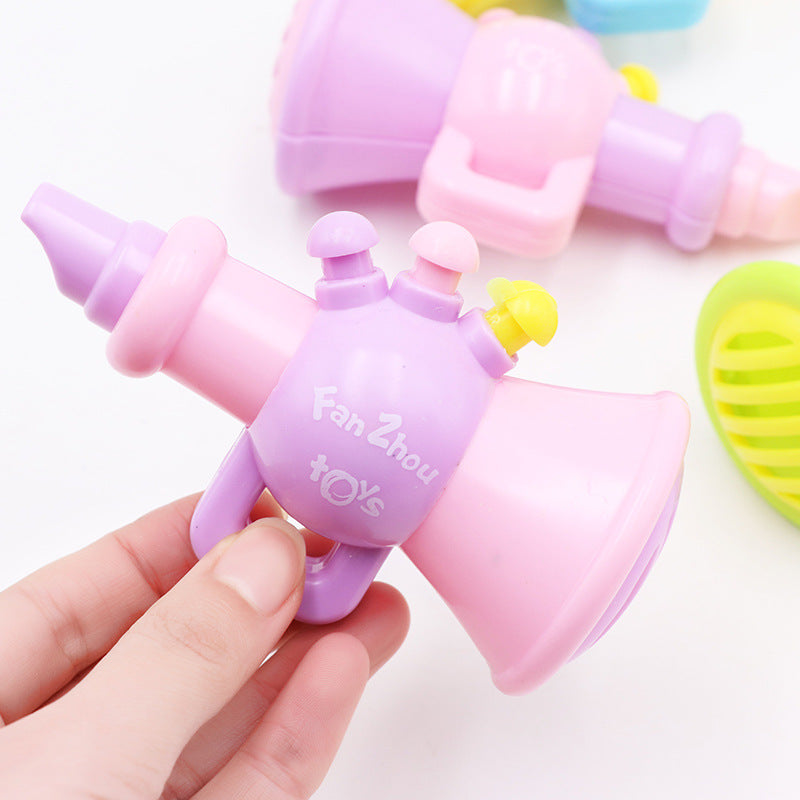 Small Plastic Kids Toy Trumpet Musical Instrument for Early Education 3