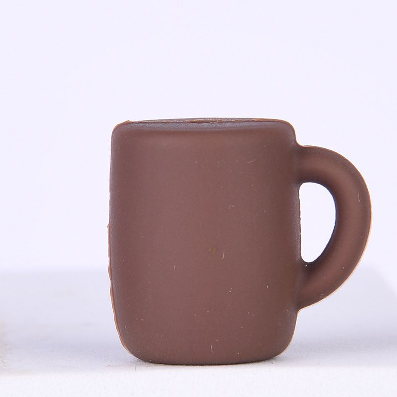 50pcs Silicone Focal Beads Colorful Cup Shape with Handle 6