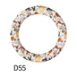 65mm Printed Silicone Beads Rings 13