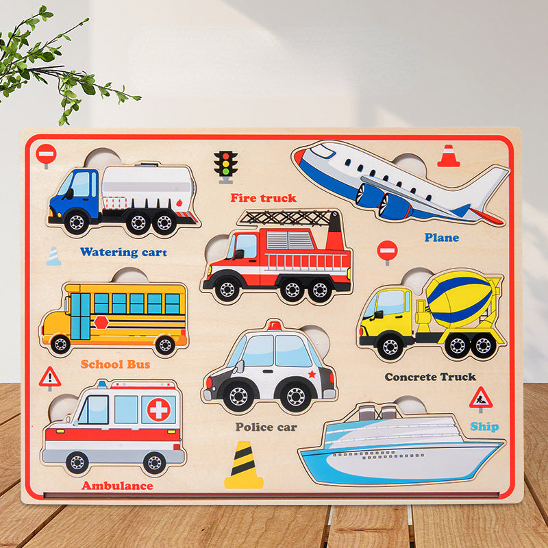 Wooden 3D Animal Magnetic Puzzle Montessori Toys for Kids 7