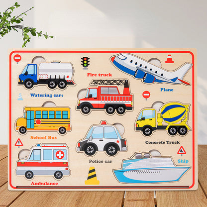 Wooden 3D Animal Magnetic Puzzle Montessori Toys for Kids 7